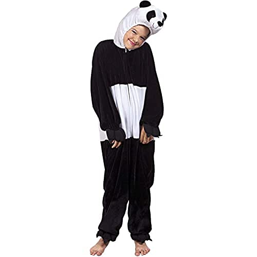 Boland 88228 - Panda Kostüm für Kinder, max. 140 cm, Verkleidung für Karneval und Mottoparty, Faschingskostüme für Mädchen und Jungs, Plüschkostüm von Boland