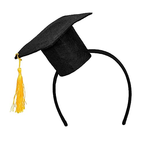 Boland - Haarreif mit Doktor Hut, Tiara mit Minihut, Studentenhut, Abschluss, Kopfbedeckung, Kostüm, Karneval, Mottoparty Boland - Haarreif mit Doktor Hut, Tiara mit Minihut, Studentenhut, Abschluss, Kopfbedeckung, Kostüm, Karneval, Mottoparty von Boland