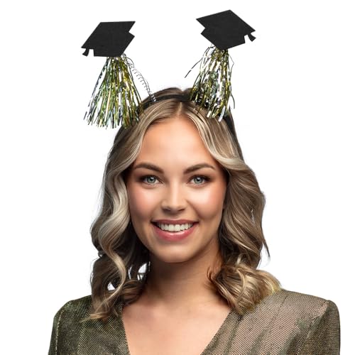 Boland 90632 - Haarreif für Abschlussfeier, Schulabschluss, Abitur, Zubehör für Kostüme, Mottoparty, Karneval von Boland