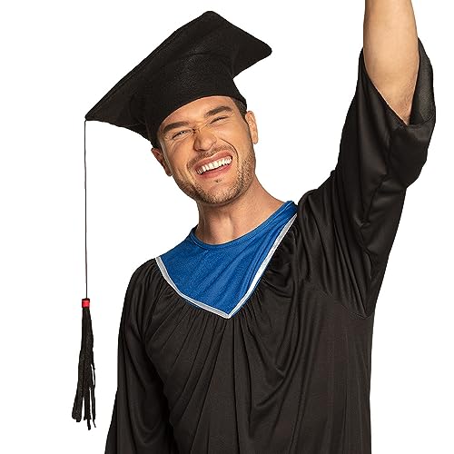 Boland - Hut Absolvent für Erwachsene, Doktoranden-Hut, Doktorhut, Absolvent, Abitur-Mütze, Karneval, Schwarz Boland - Hut Absolvent für Erwachsene, Doktoranden-Hut, Doktorhut, Absolvent, Abitur-Mütze, Karneval, Schwarz von Boland