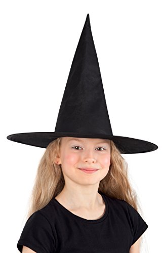 Boland 96919 - Hexenhut Ursula für Kinder, Einheitsgröße, schwarz Boland 96919 - Hexenhut Ursula für Kinder, Einheitsgröße, schwarz von Boland