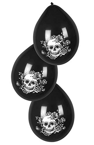 Boland 97075 - Luftballons, Day of the Dead, 6 Stück, Durchmesser 25 cm, Halloween-Party, Mottoparty Boland 97075 - Luftballons, Day of the Dead, 6 Stück, Durchmesser 25 cm, Halloween-Party, Mottoparty von Boland