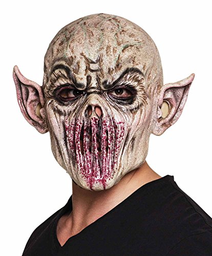 Boland 97562 - Latex Kopfmaske Außerirdisches Monster für Erwachsene, Alien Maske für Halloween, Karneval oder Mottoparty von Boland