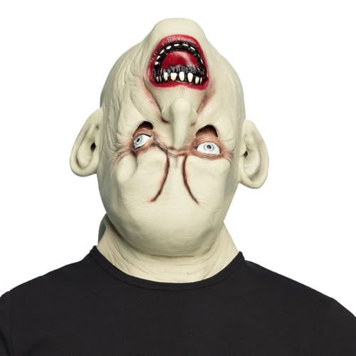 Boland 97606 - Horror Maske für Erwachsene aus Latex, Maske für Halloween und Karneval, Accessoire für Kostüme zur Mottoparty von Boland