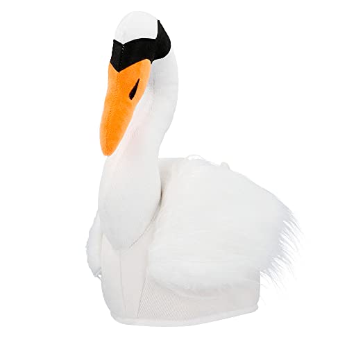 Boland 99907 - Hut Schwan mit Plüsch, Plüschhut für Kostüme, für Damen und Herren, Faschingskostüm Boland 99907 - Hut Schwan mit Plüsch, Plüschhut für Kostüme, für Damen und Herren, Faschingskostüm von Boland