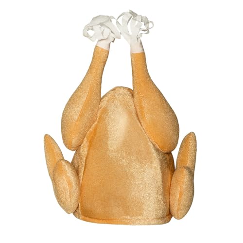 Boland 99935 - Hut Hähnchen, für Erwachsene, Kopfbedeckung, Mütze aus Plüsch, Volksfest, Kostüm, Karneval, Mottoparty, JGA Boland 99935 - Hut Hähnchen, für Erwachsene, Kopfbedeckung, Mütze aus Plüsch, Volksfest, Kostüm, Karneval, Mottoparty, JGA von Boland