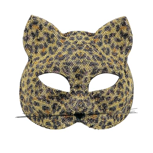 Boland - Augenmaske Katze, Tiermaske, Maske für Kostüme, Accessoire, Karneval, Mottoparty und Halloween Boland - Augenmaske Katze, Tiermaske, Maske für Kostüme, Accessoire, Karneval, Mottoparty und Halloween von Boland