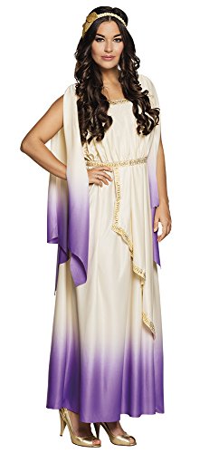 Boland - Erwachsenen-Kostüm Göttin Luna, langes Kleid und Stirnband, Creme-Lila, Antike Königin, Karneval, Mottoparty Boland - Erwachsenen-Kostüm Göttin Luna, langes Kleid und Stirnband, Creme-Lila, Antike Königin, Karneval, Mottoparty von Boland