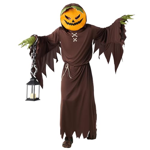 Boland - Erwachsenenkostüm Horror-Kürbis, Kostüm für Erwachsene, Faschingskostüme, Halloween von Boland