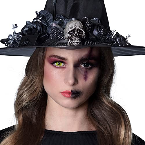 Boland - Farbige Motiv Kontaktlinsen, 2 Stück, Monatslinsen für 3 Monate, ohne Stärke, Halloween, Karneval von Boland
