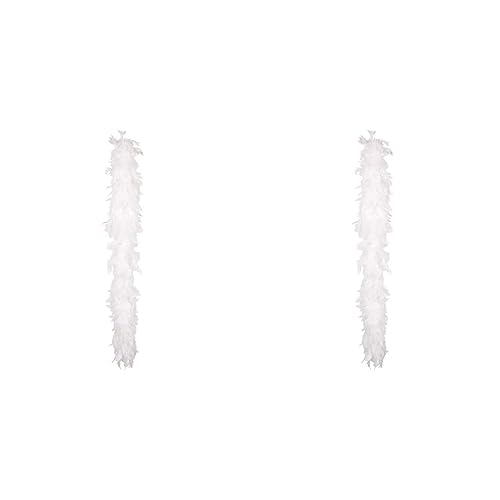 Boland - Feder-Boa, Länge circa 180 cm, Kostüm-Accessoire, Charleston, 20er Jahre, Flapper, Karneval, Mottoparty (Packung mit 2) von Boland