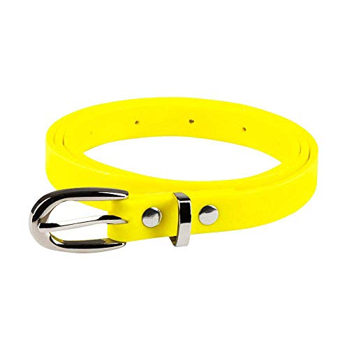 Boland - Gürtel 80er-Jahre-Stil, 100 cm lang, 1,5 cm breit, Schnalle aus Metall, Karneval, Themenparty, Mottoparty von Boland