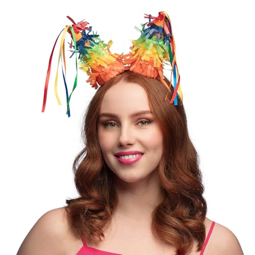Boland - Diadem Pinata, Haarschmuck für Faschingskostüme, Haarreif, Accessoires, Karneval Zubehör für Mottoparty oder Festival Boland - Diadem Pinata, Haarschmuck für Faschingskostüme, Haarreif, Accessoires, Karneval Zubehör für Mottoparty oder Festival von Boland