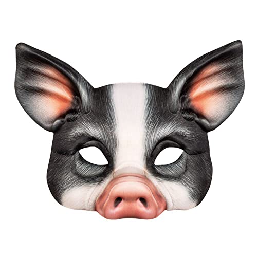 Boland - Halbmaske, realistischer Druck, Gummizug, Karneval, Halloween, Fasching, Mottoparty, Kostüm, Theater, Verkleidung, Accessoire Boland - Halbmaske, realistischer Druck, Gummizug, Karneval, Halloween, Fasching, Mottoparty, Kostüm, Theater, Verkleidung, Accessoire von Boland