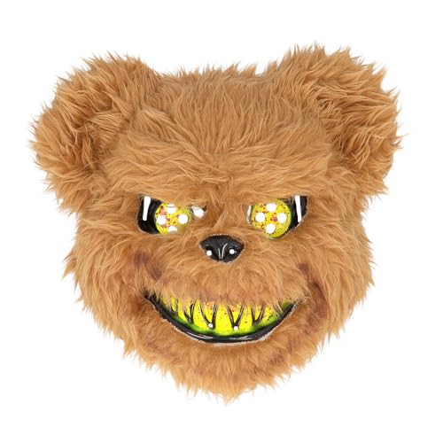 Boland - Horrormaske für Kostüme, Tier Plüschmaske für Halloween und Karneval, Tiermaske Boland - Horrormaske für Kostüme, Tier Plüschmaske für Halloween und Karneval, Tiermaske von Boland