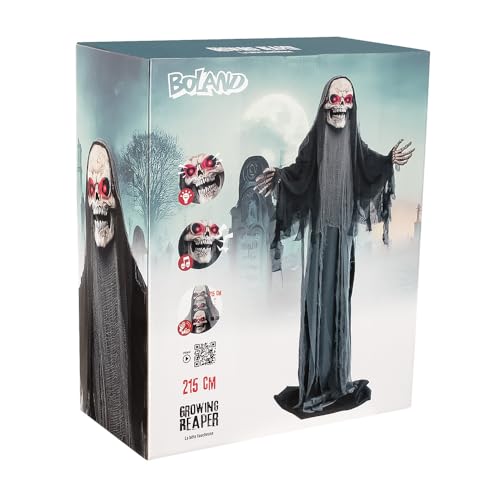 Boland - Interaktive Dekoration für Halloween, Partydeko, Horror Deko für Mottoparty und Karneval von Boland