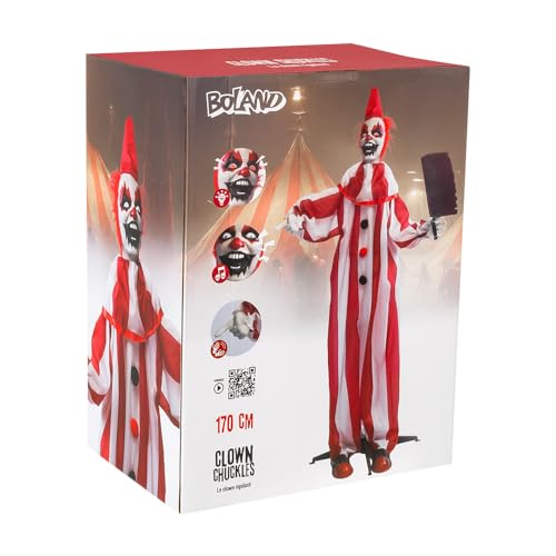 Boland - Interaktive Dekoration für Halloween, Partydeko, Horror Deko für Mottoparty und Karneval von Boland