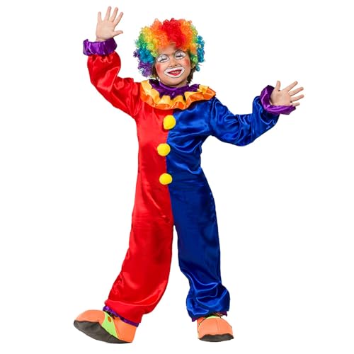 Boland - Kinderkostüm Clown Zeppy 2-teilig, Faschingskostüm für Mottoparty oder Karneval, Zirkusclown Boland - Kinderkostüm Clown Zeppy 2-teilig, Faschingskostüm für Mottoparty oder Karneval, Zirkusclown von Boland