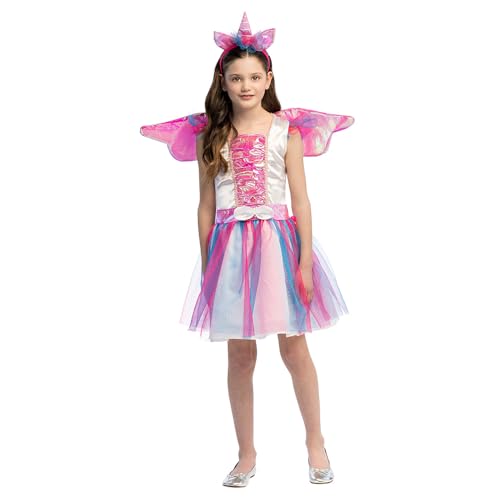 Boland - Kinderkostüm Einhorn Prinzessin, Kleid und Diadem für Karneval, Mottoparty und Rollenspiele, Märchen Kostüm Boland - Kinderkostüm Einhorn Prinzessin, Kleid und Diadem für Karneval, Mottoparty und Rollenspiele, Märchen Kostüm von Boland