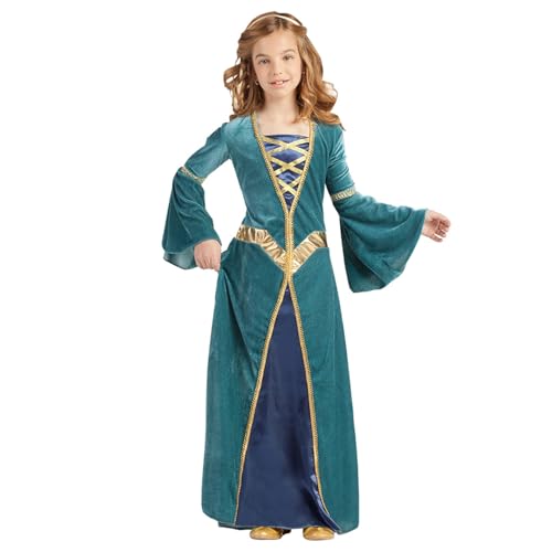Boland - Kinderkostüm Mittelalter Prinzessin, Faschingskostüm für Mottoparty oder Karneval, Märchenkostüm, 5-6 Jahre Boland - Kinderkostüm Mittelalter Prinzessin, Faschingskostüm für Mottoparty oder Karneval, Märchenkostüm, 5-6 Jahre von Boland