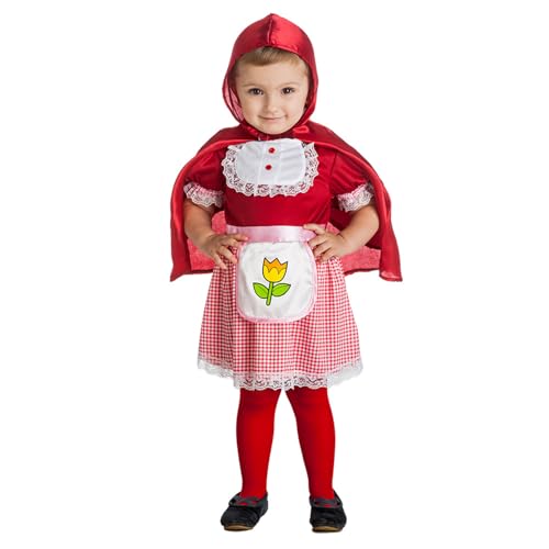 Boland - Kinderkostüm Rotkäppchen, Faschingskostüm für Mottoparty oder Karneval, Märchenkostüm Boland - Kinderkostüm Rotkäppchen, Faschingskostüm für Mottoparty oder Karneval, Märchenkostüm von Boland