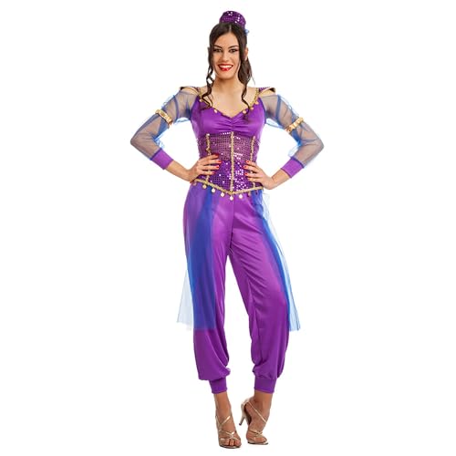Boland - Kostüm Arabische Prinzessin, 3-teilig, Faschingskostüm für Mottoparty, Halloween oder Karneval, Bauchtänzerin Boland - Kostüm Arabische Prinzessin, 3-teilig, Faschingskostüm für Mottoparty, Halloween oder Karneval, Bauchtänzerin von Boland