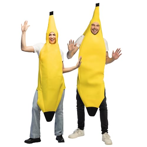 Boland - Kostüm Banane für Erwachsene, Einteiler für Karneval oder Mottoparty, Faschingskostüme von Boland