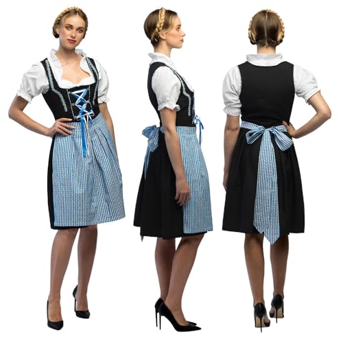 Boland - Kostüm Bayerin, Kostümset mit Dirndl, Bluse und Schürze, Faschingskostüme Damen für Karneval und Bierfest Boland - Kostüm Bayerin, Kostümset mit Dirndl, Bluse und Schürze, Faschingskostüme Damen für Karneval und Bierfest von Boland