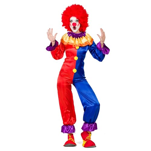 Boland - Costume da clown Luna 2 pezzi per donna, costume in maschera per feste a tema o carnevale, clown da circo Boland - Costume da clown Luna 2 pezzi per donna, costume in maschera per feste a tema o carnevale, clown da circo von Boland