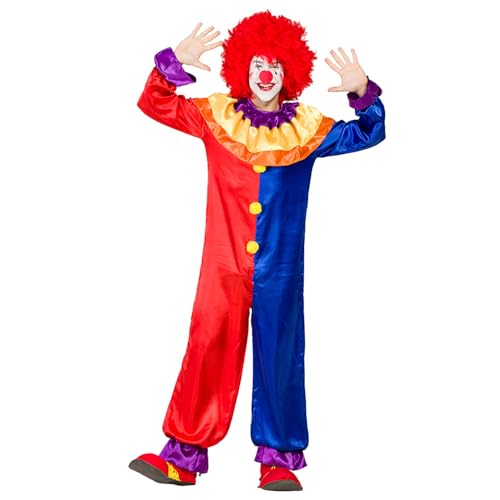 Boland - Kostüm Clown Zeppy für Herren 2-teilig, Faschingskostüm für Mottoparty oder Karneval, Zirkusclown Boland - Kostüm Clown Zeppy für Herren 2-teilig, Faschingskostüm für Mottoparty oder Karneval, Zirkusclown von Boland
