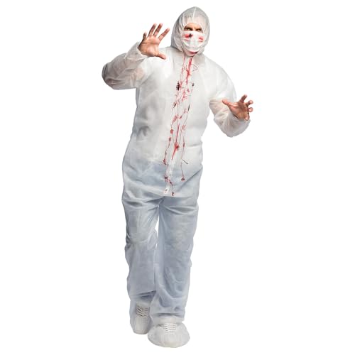 Boland - Kostüm Horror Doktor für Erwachsene, M / L, Faschingskostüme Männer, Horror Kostüm für Halloween oder Karneval von Boland