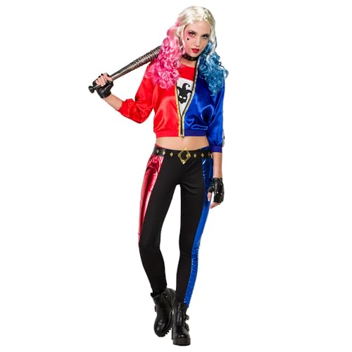 Boland -Kostüm Jester Fatale für Erwachsene, Faschingskostüm, Kostümset für Halloween, Karneval und Mottoparty von Boland