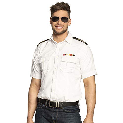 Boland - Kostüm Kapitän, Hemd, Shirt für Herren, Seemann, Matrose, Verkleidung, Mottoparty, Karneval Boland - Kostüm Kapitän, Hemd, Shirt für Herren, Seemann, Matrose, Verkleidung, Mottoparty, Karneval von Boland