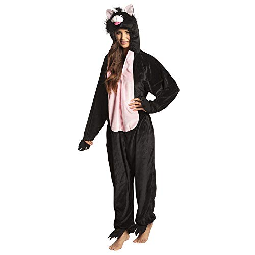 Boland - Kostüm Katze, Einheitsgröße für Erwachsene, Unisex, Rosa-Schwarz, Overall mit Kapuze, Anzug, Verkleidung, Karneval, Mottoparty Boland - Kostüm Katze, Einheitsgröße für Erwachsene, Unisex, Rosa-Schwarz, Overall mit Kapuze, Anzug, Verkleidung, Karneval, Mottoparty von Boland