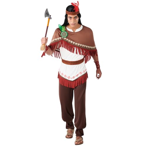 Boland - Kostüm Native Dakota für Herren, Faschingskostüm für Mottoparty oder Karneval, Wilder Westen Boland - Kostüm Native Dakota für Herren, Faschingskostüm für Mottoparty oder Karneval, Wilder Westen von Boland