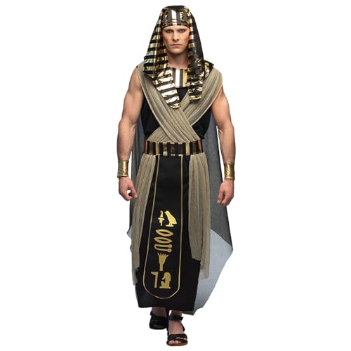 Boland - Kostüm Pharao Anubis für Erwachsene, Verkleidung für Karneval, Mottoparty und Cosplay, Faschingskostüme Herren, 50-52 von Boland