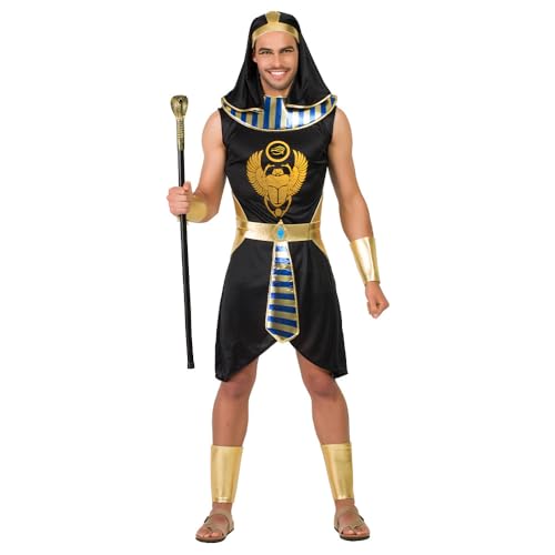 Boland - Kostüm Pharao Osiris für Erwachsene und Teenager, Verkleidung für Karneval, Mottoparty und Cosplay, Faschingskostüme Herren Boland - Kostüm Pharao Osiris für Erwachsene und Teenager, Verkleidung für Karneval, Mottoparty und Cosplay, Faschingskostüme Herren von Boland