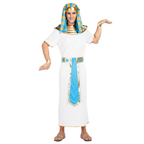 Boland - Kostüm Pharao für Herren, 6-teilig, Faschingskostüm für Mottoparty, Halloween oder Karneval, Ägypter Boland - Kostüm Pharao für Herren, 6-teilig, Faschingskostüm für Mottoparty, Halloween oder Karneval, Ägypter von Boland