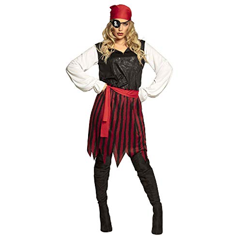 Boland - Kostüm Piratin Gusty, Hemd, Rock, Gürtel und Kopftuch, für Damen, Seefahrer, Seeräuber, Lady, Verkleidung, Karneval, Mottoparty Boland - Kostüm Piratin Gusty, Hemd, Rock, Gürtel und Kopftuch, für Damen, Seefahrer, Seeräuber, Lady, Verkleidung, Karneval, Mottoparty von Boland