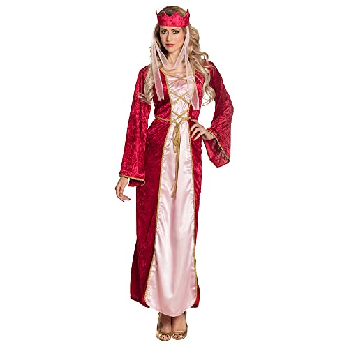 Boland - Kostüm Renaissance Queen, verschiedene Größen, langes Kleid, Krone mit Schleier, Mittelalter-Königin, Set, Karneval, Mottoparty Boland - Kostüm Renaissance Queen, verschiedene Größen, langes Kleid, Krone mit Schleier, Mittelalter-Königin, Set, Karneval, Mottoparty von Boland