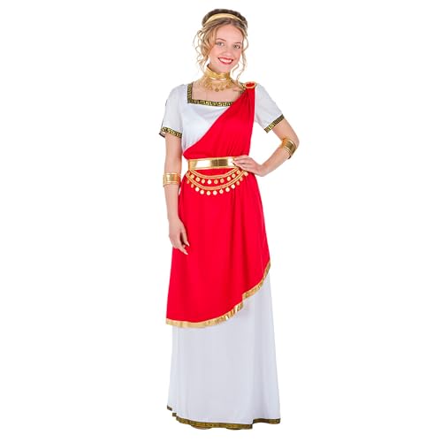 Boland - Kostüm Römerin für Damen, 7-teilig, Faschingskostüm für Mottoparty, Halloween oder Karneval, Königin, Göttin Boland - Kostüm Römerin für Damen, 7-teilig, Faschingskostüm für Mottoparty, Halloween oder Karneval, Königin, Göttin von Boland