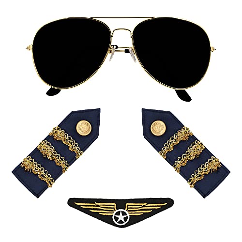 Boland - Kostüm Set, Brille, Brosche und Schulterpolster, Kostüm Set für JGA oder Karneval Boland - Kostüm Set, Brille, Brosche und Schulterpolster, Kostüm Set für JGA oder Karneval von Boland