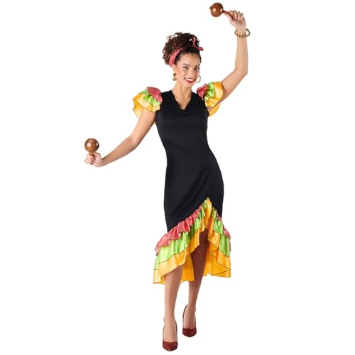 Boland - Kostüm Spanische Tänzerin für Damen 2-teilig, Faschingskostüm für Mottoparty oder Karneval Boland - Kostüm Spanische Tänzerin für Damen 2-teilig, Faschingskostüm für Mottoparty oder Karneval von Boland
