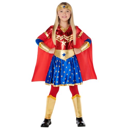 Boland - Kostüm Superheldin, Faschingskostüm für Mottoparty, Halloween oder Karneval, Kostümset Superwomen von Boland