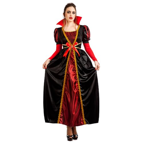 Boland - Kostüm Vampir Prinzessin für Erwachsene, Faschingskostüm, Kostümset für Halloween, Karneval und Mottoparty von Boland