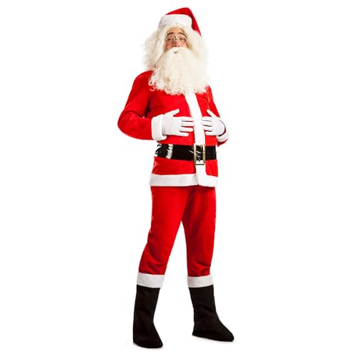Boland - Costume da Babbo Natale per adulti, 6 pezzi, costume in maschera per Babbo Natale, Natale o carnevale Boland - Costume da Babbo Natale per adulti, 6 pezzi, costume in maschera per Babbo Natale, Natale o carnevale von Boland