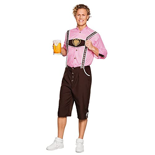 Boland - Kostüm für Erwachsene Herr Schmidt, Hemd mit Latzhose, Bayer, Set, Karneval, Mottoparty Boland - Kostüm für Erwachsene Herr Schmidt, Hemd mit Latzhose, Bayer, Set, Karneval, Mottoparty von Boland