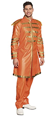 Boland - Kostüm für Erwachsene Sergeant, Orange-Gold, Herren-Kostüm, Jacke und Hose, Karneval, Mottoparty Boland - Kostüm für Erwachsene Sergeant, Orange-Gold, Herren-Kostüm, Jacke und Hose, Karneval, Mottoparty von Boland
