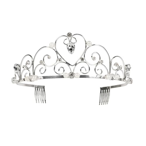 Boland - Krone für Faschingskostüme, Haarreif, Tiara, Zubehör für Hochzeit, JGA und Karneval von Boland