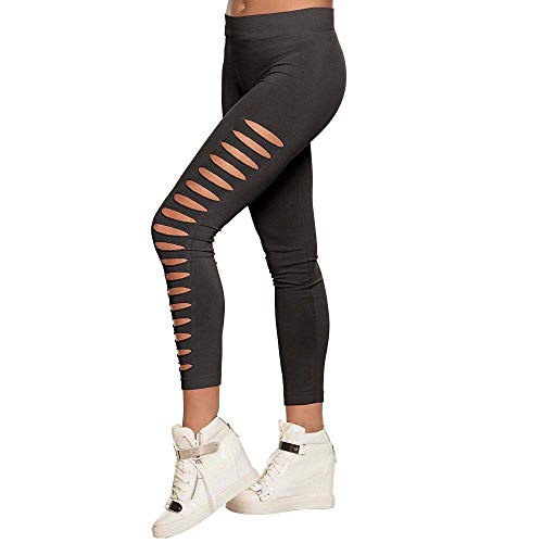Boland - Leggings Gaps, mit Cutouts und Stretch-Anteil, 80er-Jahre-Kostüm, Karneval, Themenparty, Mottoparty Boland - Leggings Gaps, mit Cutouts und Stretch-Anteil, 80er-Jahre-Kostüm, Karneval, Themenparty, Mottoparty von Boland